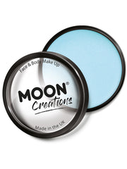 Moon Creations Pro Face Paint Cake Pot, Light Blue - 1