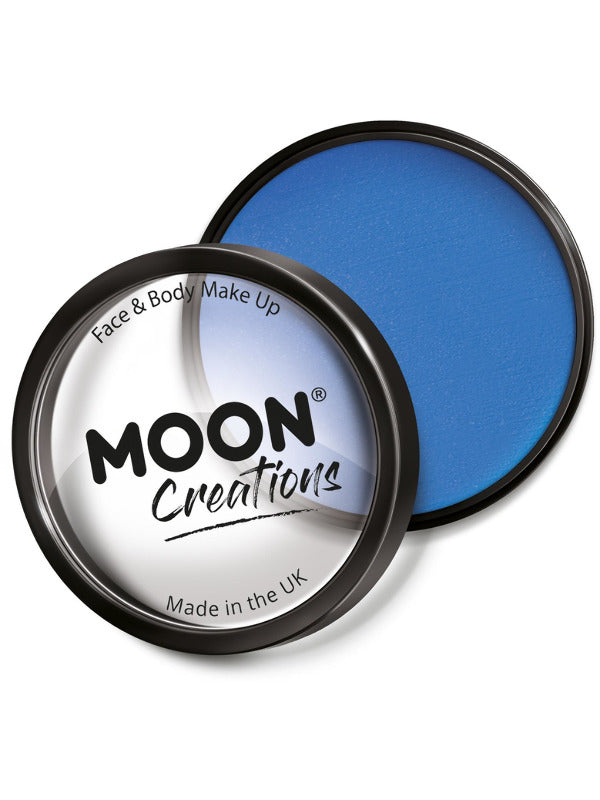 Moon Creations Pro Face Paint Cake Pot, Sky Blue - 2