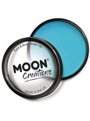 Moon Creations Pro Face Paint Cake Pot, Aqua - 1