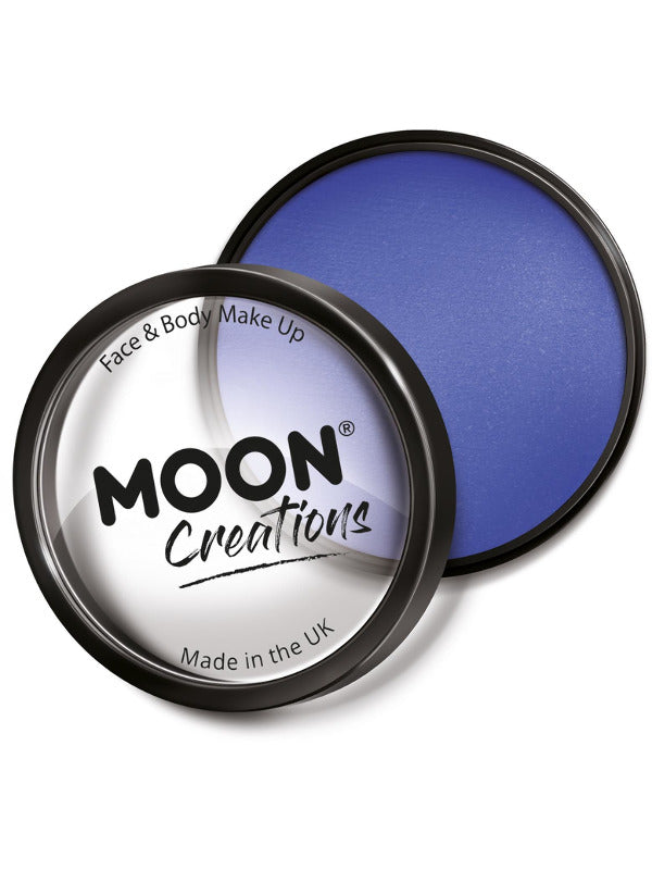 Moon Creations Pro Face Paint Cake Pot, Royal Blue - 2