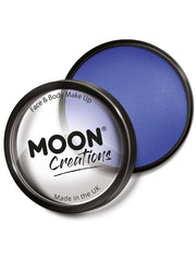 Moon Creations Pro Face Paint Cake Pot, Royal Blue 1