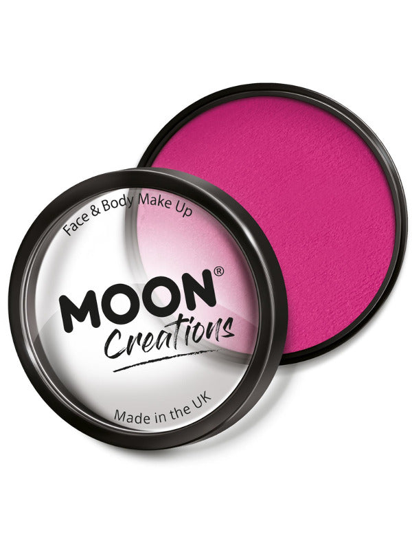 Moon Creations Pro Face Paint Cake Pot, Magenta - 2