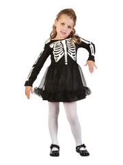 Skeleton Girl Toddler Costume