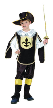 Musketeer Boy Black (M)