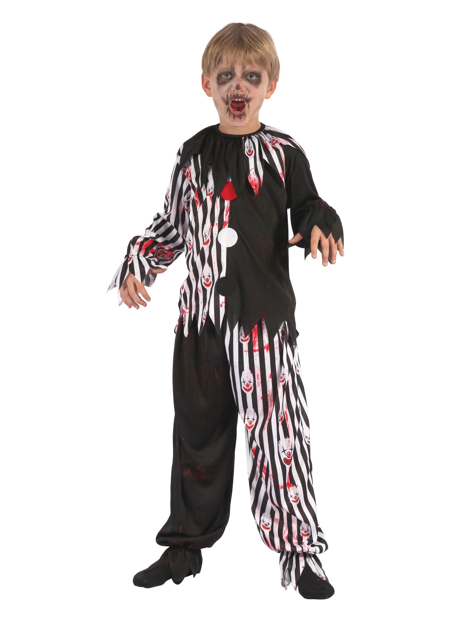 Harlequin Clown Bloody