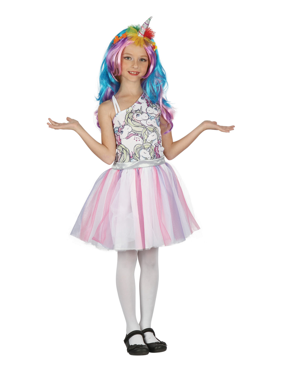 Unicorn Dress (Headpiece + Wig) (M) 1