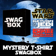 Star Wars 3 T Shirt Mystery Swag Box