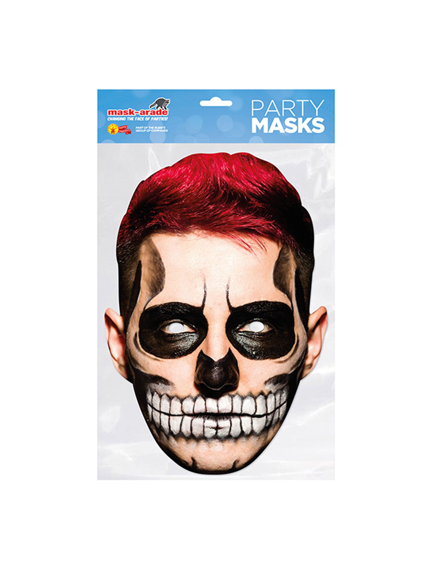 Day of the Dead Man Red Mask 1