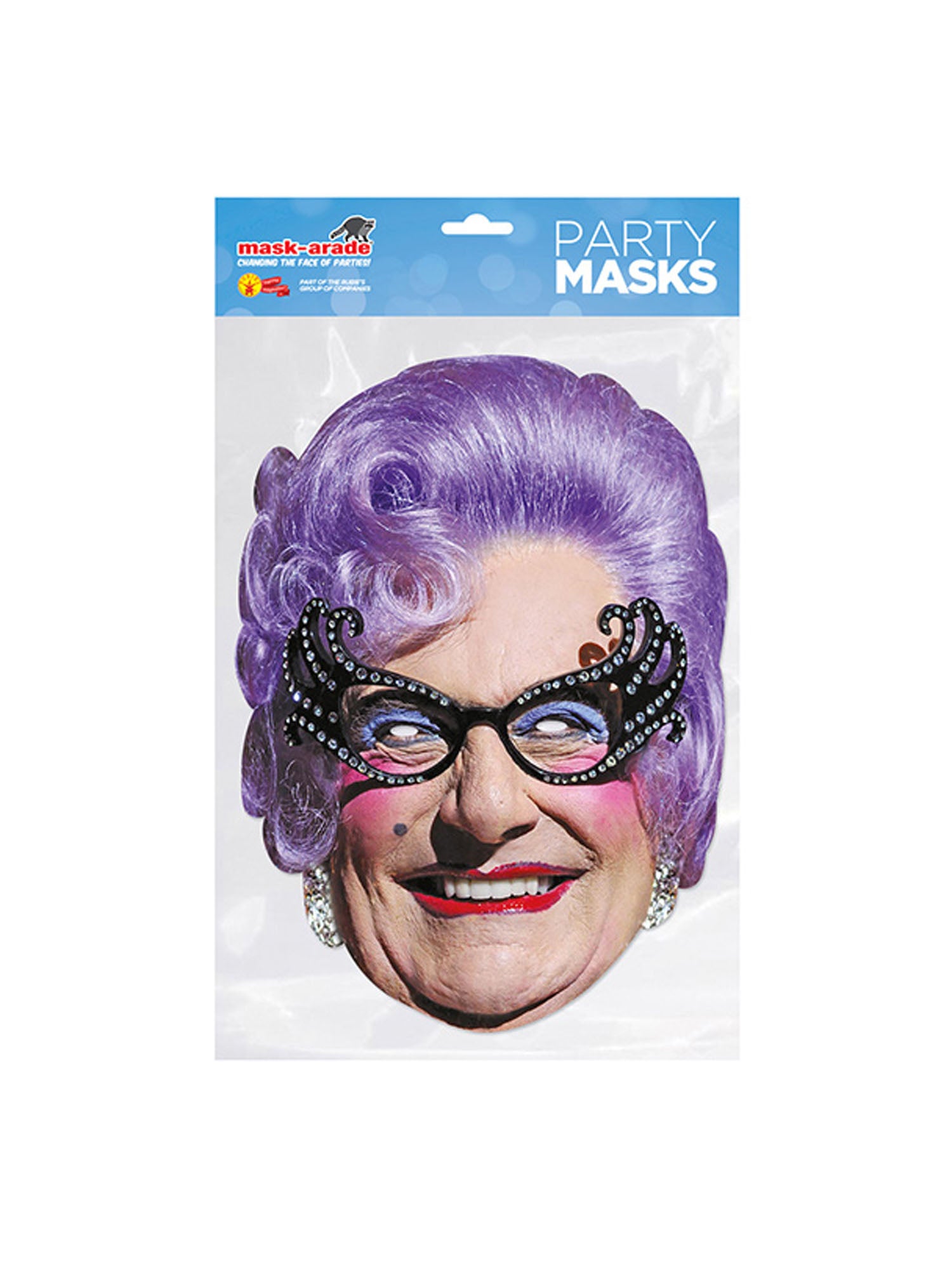 Dame Edna Everage Celebrity Face Mask 2