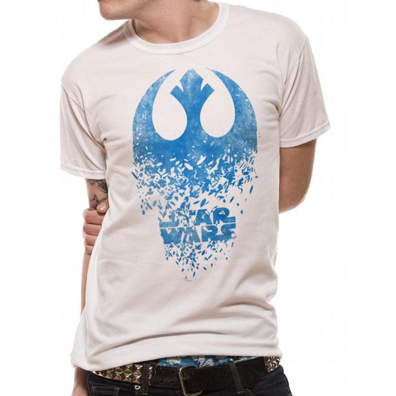 Star Wars 8 Rebel Badge Explosion T-Shirt