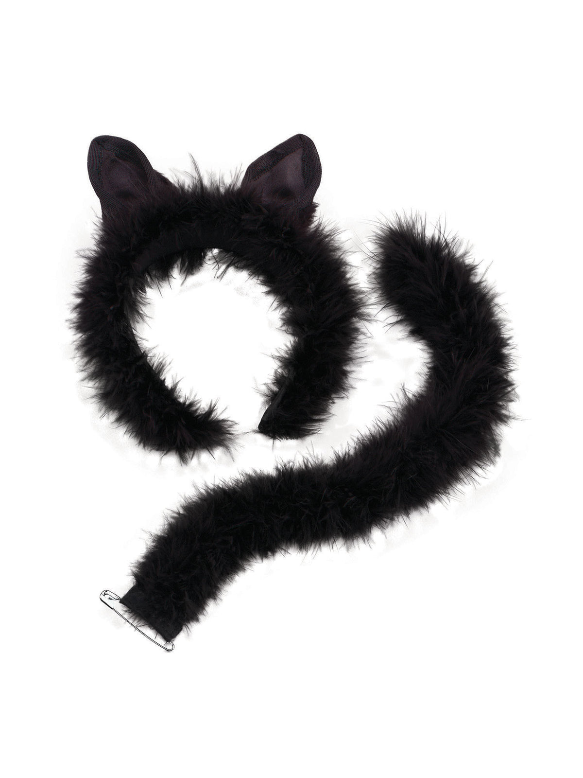 Cat Set - Marabou Trim 2