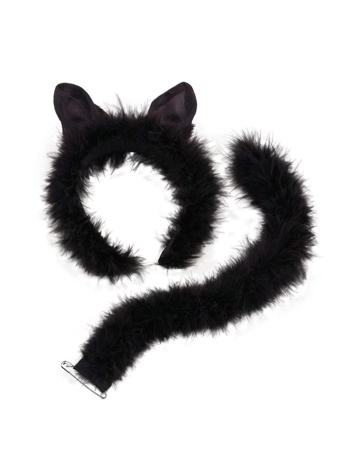 Cat Set - Marabou Trim 3
