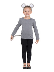 Mouse Set Grey (Ears & Tail)