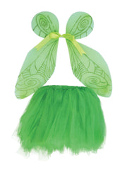 Fairy Wings + Tutu Set. Green