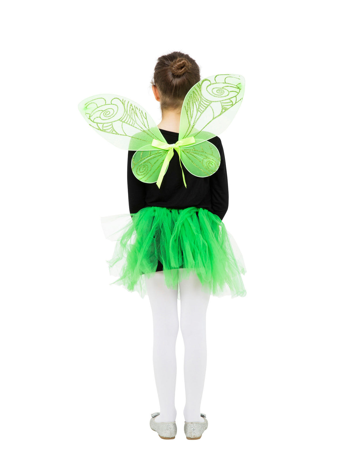 Fairy Wings + Tutu Set. Green 2