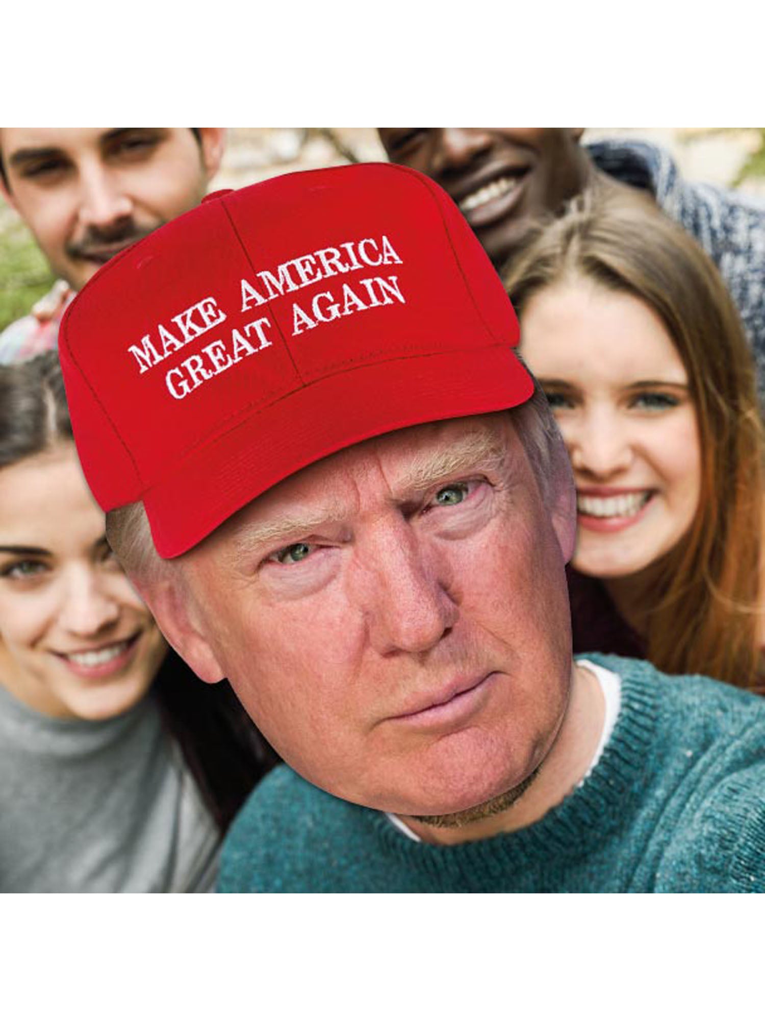 Donald Trump MAGA Celebrity Face Mask 2