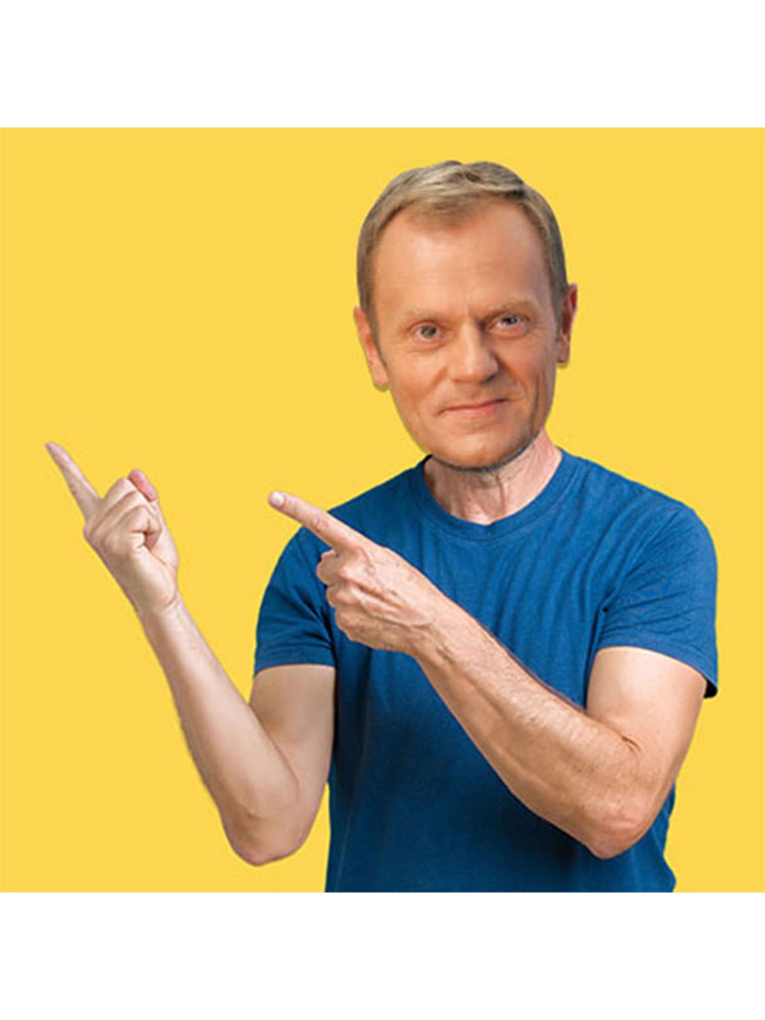 Donald Tusk Celebrity Face Mask 4