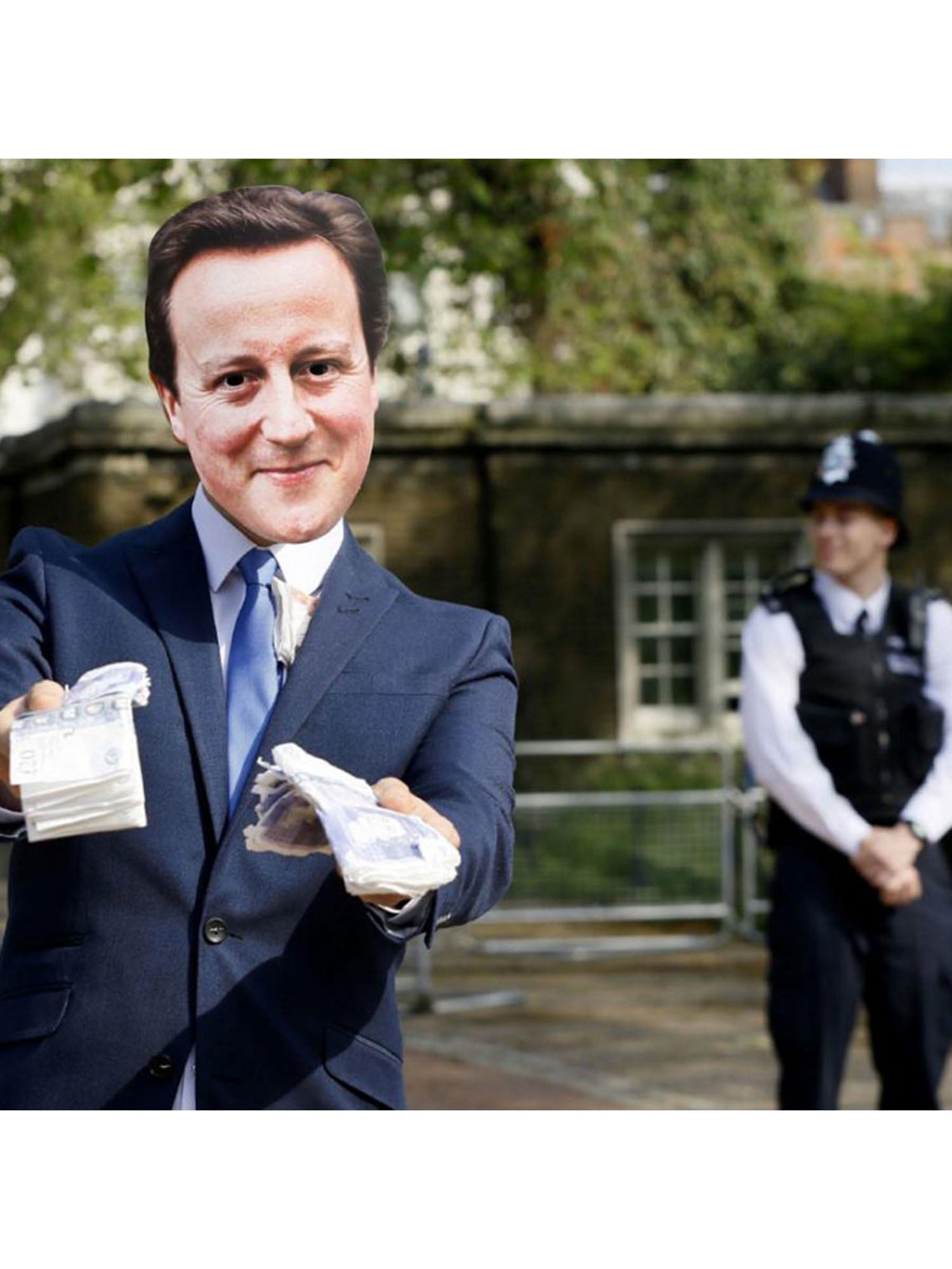David Cameron Celebrity Face Mask 4