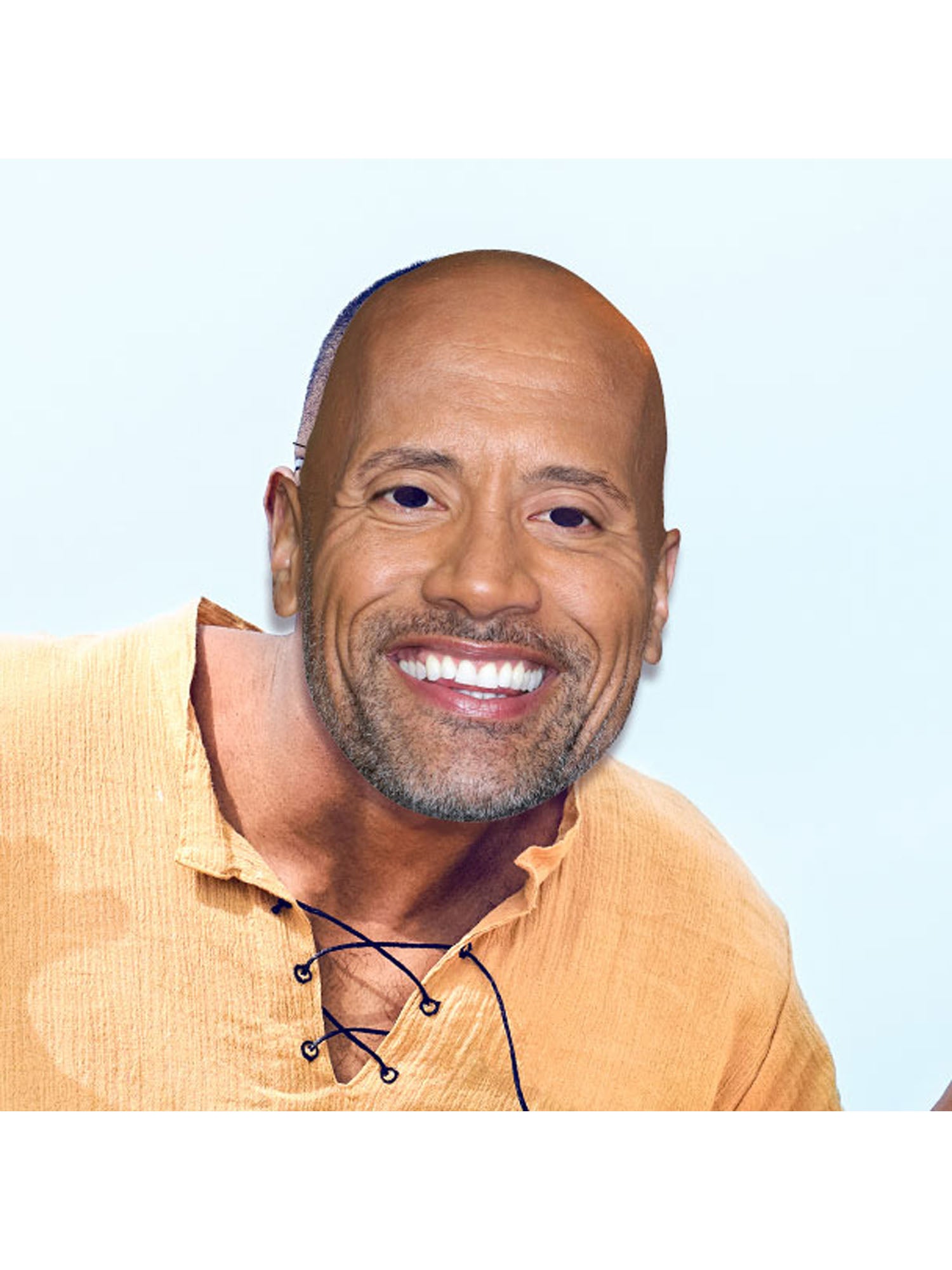 Dwayne Johnson Celebrity Face Mask 2