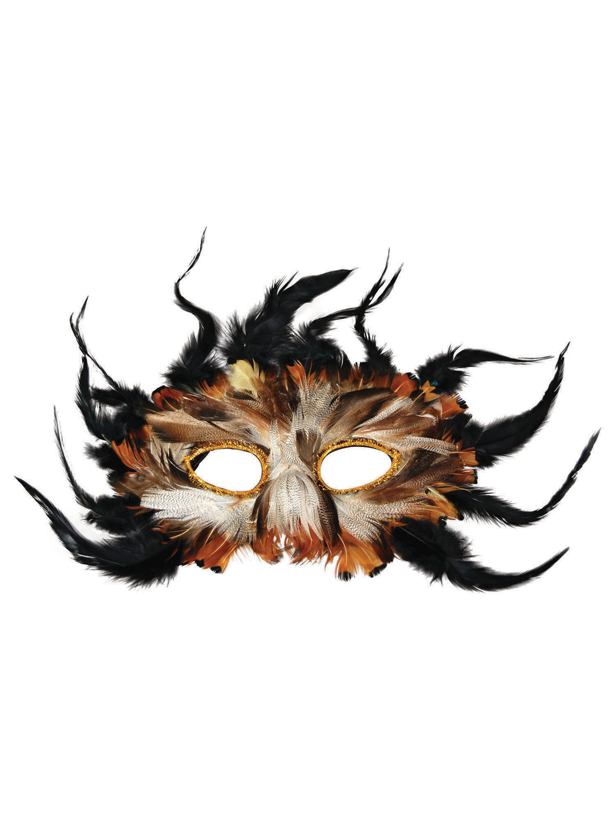 Owl Feather Eye Mask 1