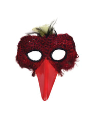 Bird Feather/Plastic Beak(3 Colours)