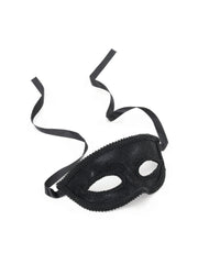 Black Eye Mask + Ribbon Tie 1