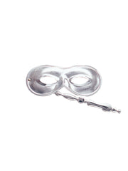 Silver Domino on stick