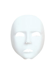 Plain White Face Mask