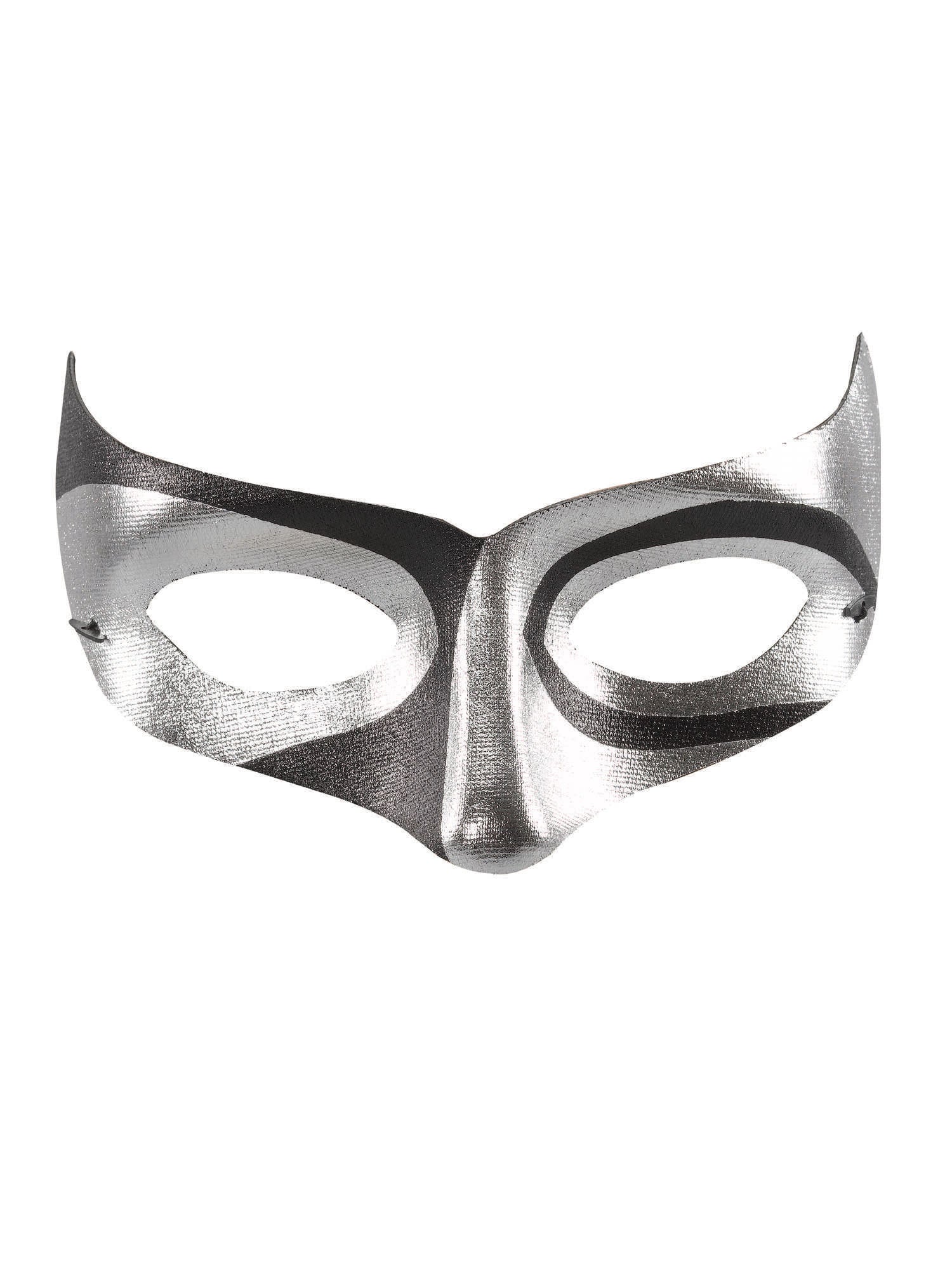 Silver/Black Macumba Eye Mask (B10)