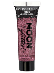 Moon Glitter Holographic Fine Glitter Gel, Pink - 1