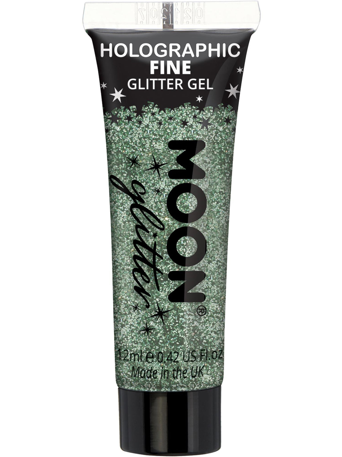 Moon Glitter Holographic Fine Glitter Gel, Green 1