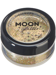 Moon Glitter Holographic Glitter Shakers, Gold - 1