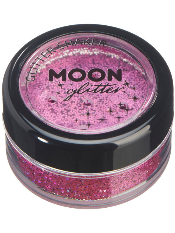 Moon Glitter Holographic Glitter Shakers, Pink - 2