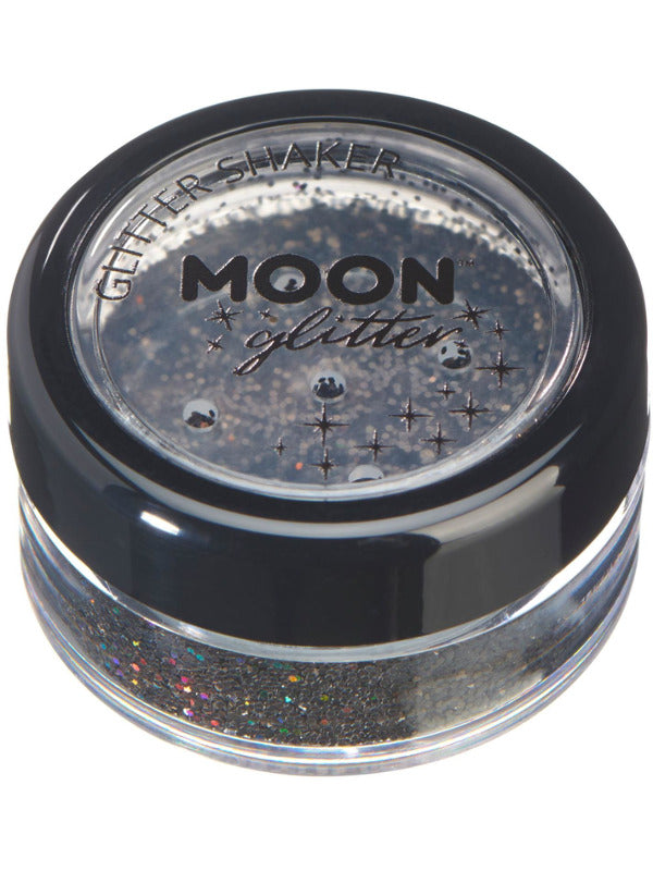Moon Glitter Holographic Glitter Shakers, Black - 2