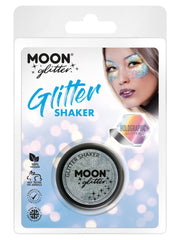 Moon Glitter Holographic Glitter Shakers, Silver - 1