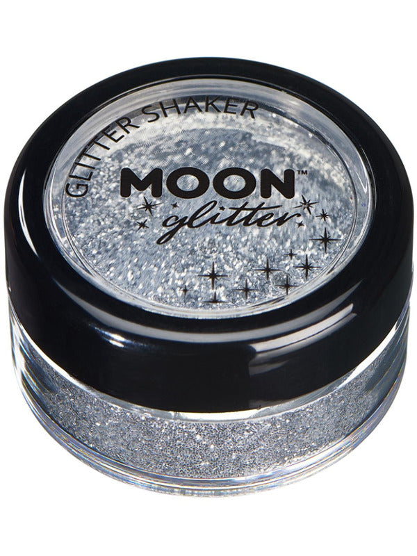 Moon Glitter Classic Fine Glitter Shakers, Silver - 2
