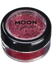 Moon Glitter Classic Fine Glitter Shakers, Red - 1