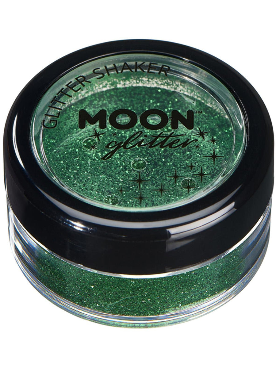 Moon Glitter Classic Fine Glitter Shakers, Green - 1