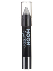 Moon Glitter Holographic Body Crayons, Silver - 1