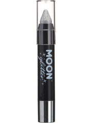 Moon Glitter Holographic Body Crayons, Silver 1