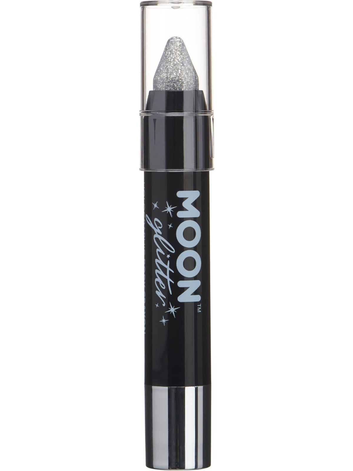 Moon Glitter Holographic Body Crayons, Silver 1