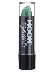 Moon Glitter Holographic Glitter Lipstick, Green - 1