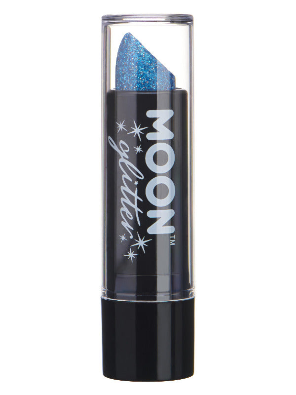 Moon Glitter Holographic Glitter Lipstick, Blue - 2