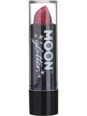 Moon Glitter Holographic Glitter Lipstick, Red 1