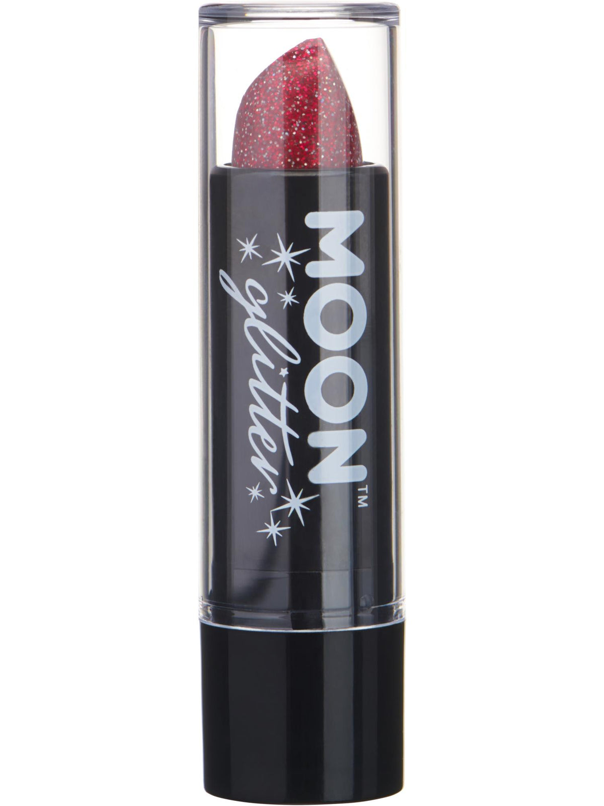 Moon Glitter Holographic Glitter Lipstick, Red 1