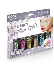 Moon Glitter Holographic Chunky Glitter Gel 1