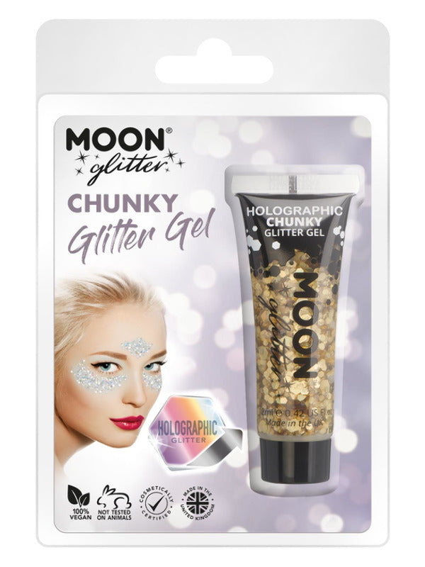 Moon Glitter Holographic Chunky Glitter Gel - 2