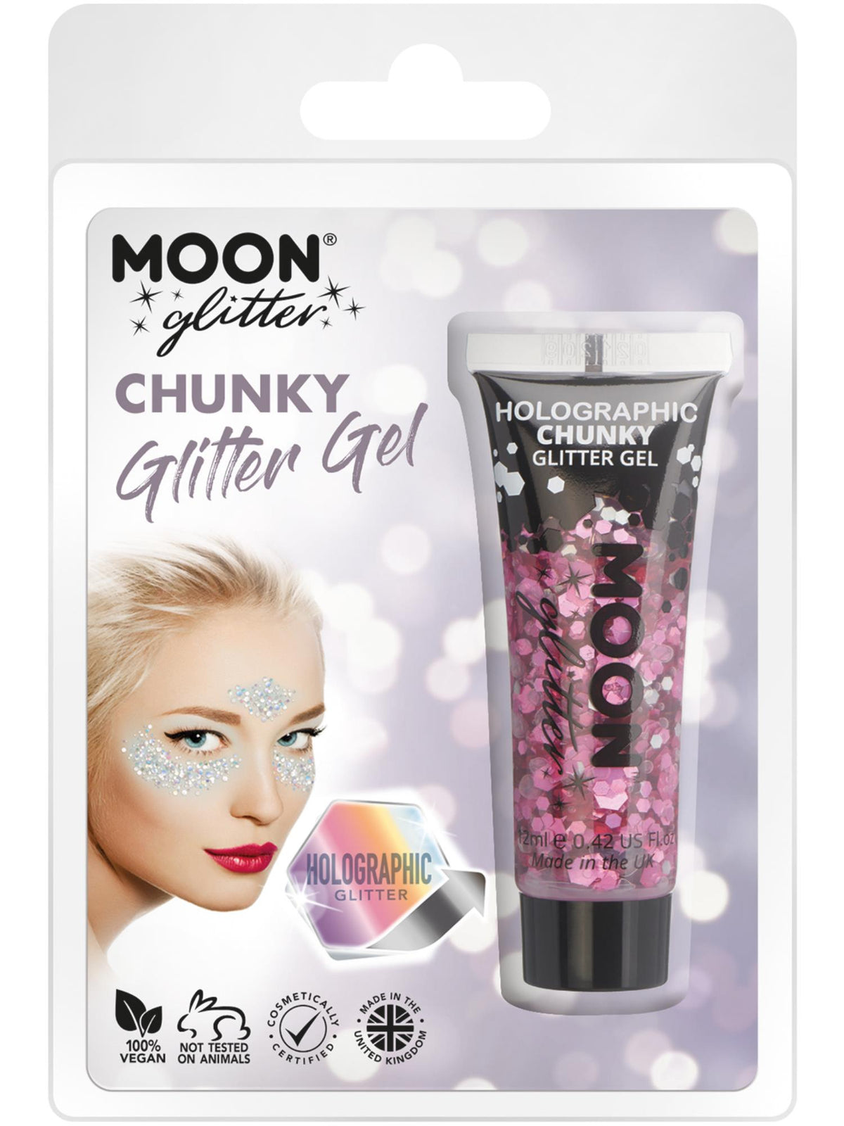 Moon Glitter Holographic Chunky Glitter Gel 1