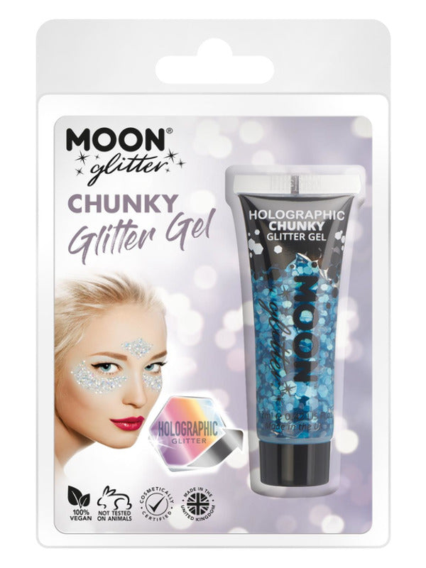 Moon Glitter Holographic Chunky Glitter Gel - 2