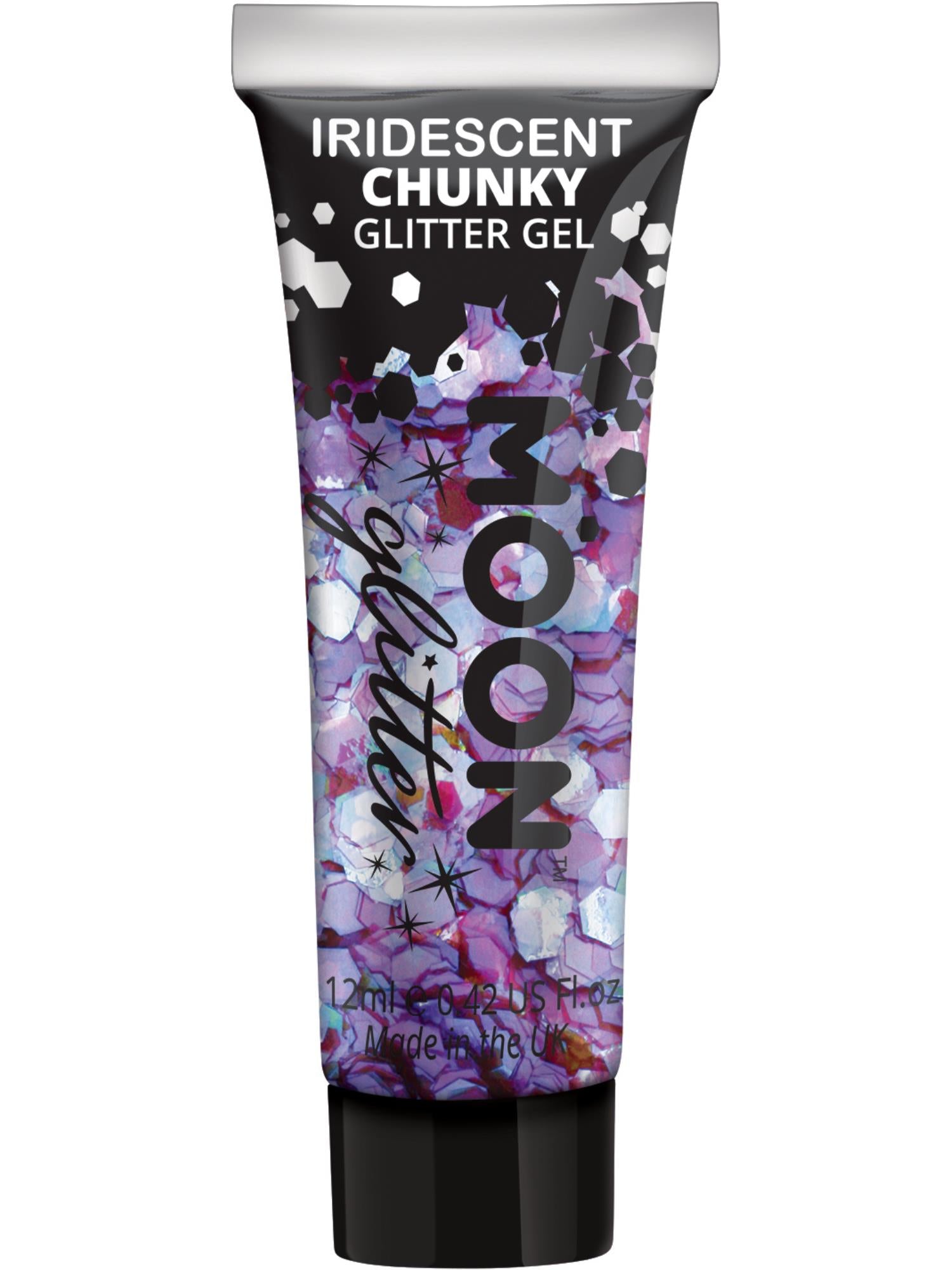 Moon Glitter Iridescent Chunky Glitter Gel 1